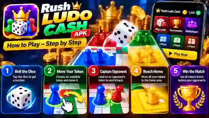 How to Start a Rush Ludo Match