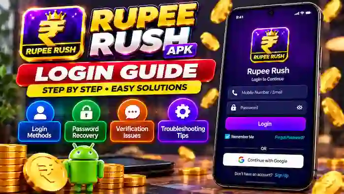 Rupee Rush APK Login Guide