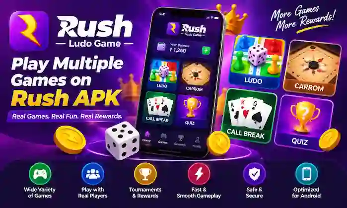 rush apk features games
